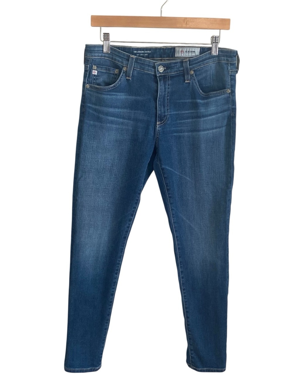 Adriano Goldschmied AG The Legging Ankle Super Skinny Ankle Jeans Size 30R
